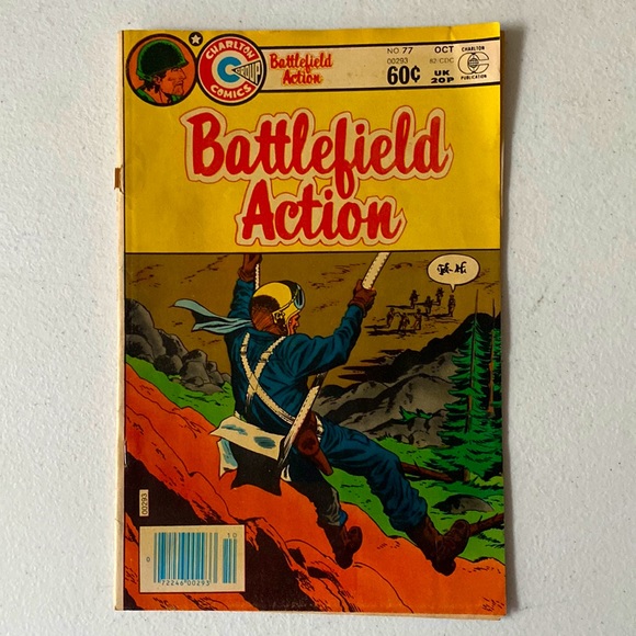 Charlton comics group - “Battlefield Action” comic - volume 5 number 77 Oct 1982 - Picture 1 of 8